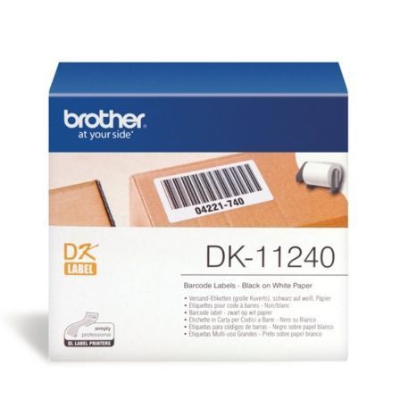 Brother DK-11240 Rollo de Etiquetas de 102x51mm, 600 Unidades Brother DK-11240 Rollo de Etiquetas de 102x51mm, 600 Unidades